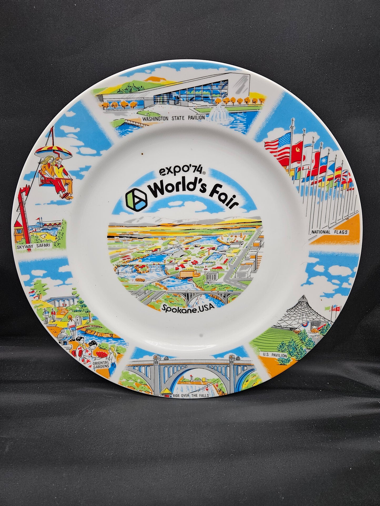 Vintage original Expo '74 plate