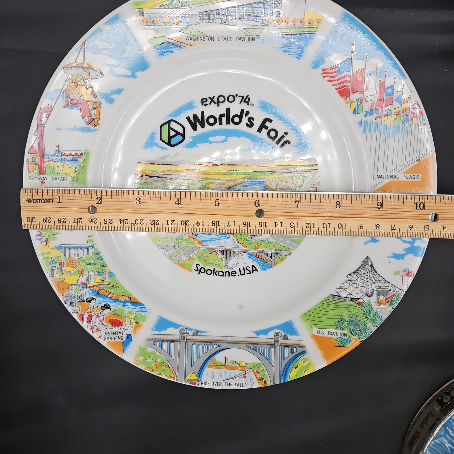 Vintage original Expo '74 plate