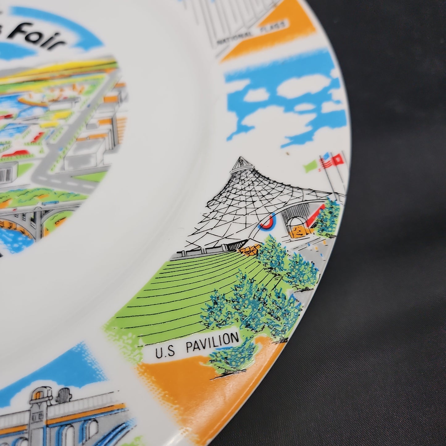 Vintage original Expo '74 plate