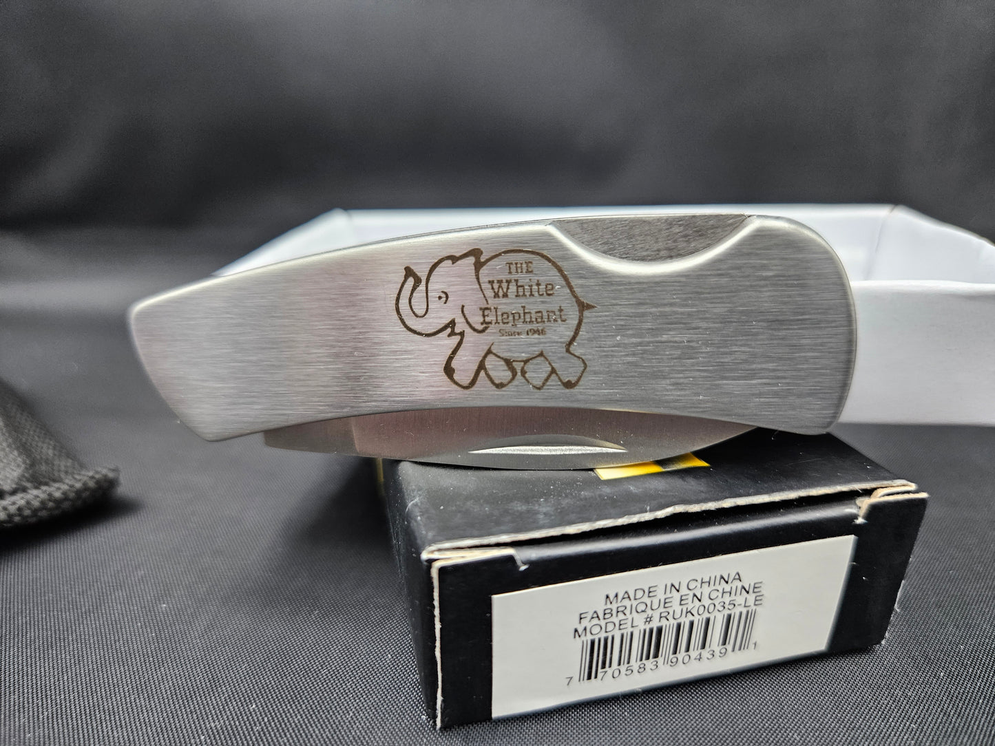 White Elephant Ruko folding pocket knife