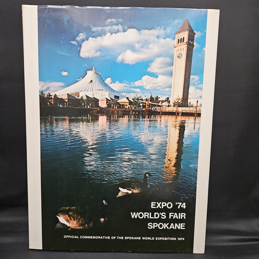 Original EXPO '74 Official Commemorative hardcover book New old stock