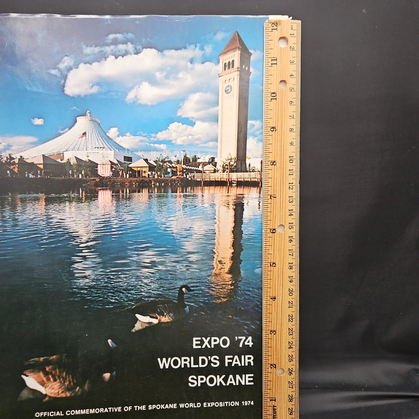 Original EXPO '74 Official Commemorative hardcover book New old stock