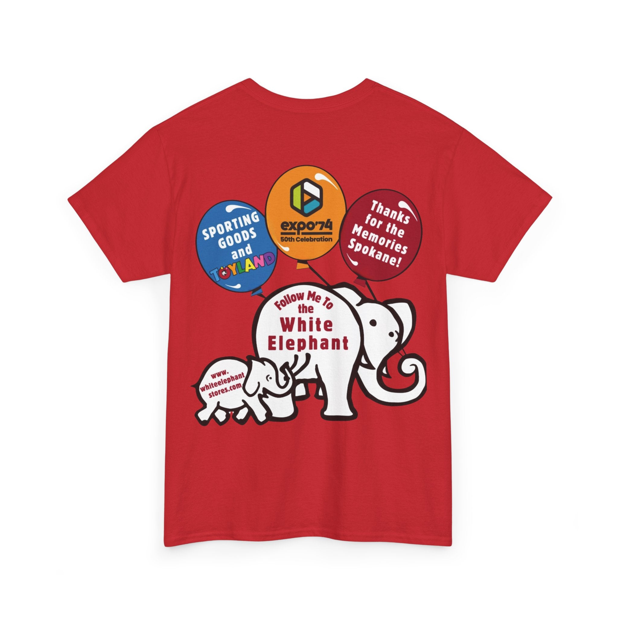 Expo `74 50th Celebration Cotton Tee – The White Elephant Store