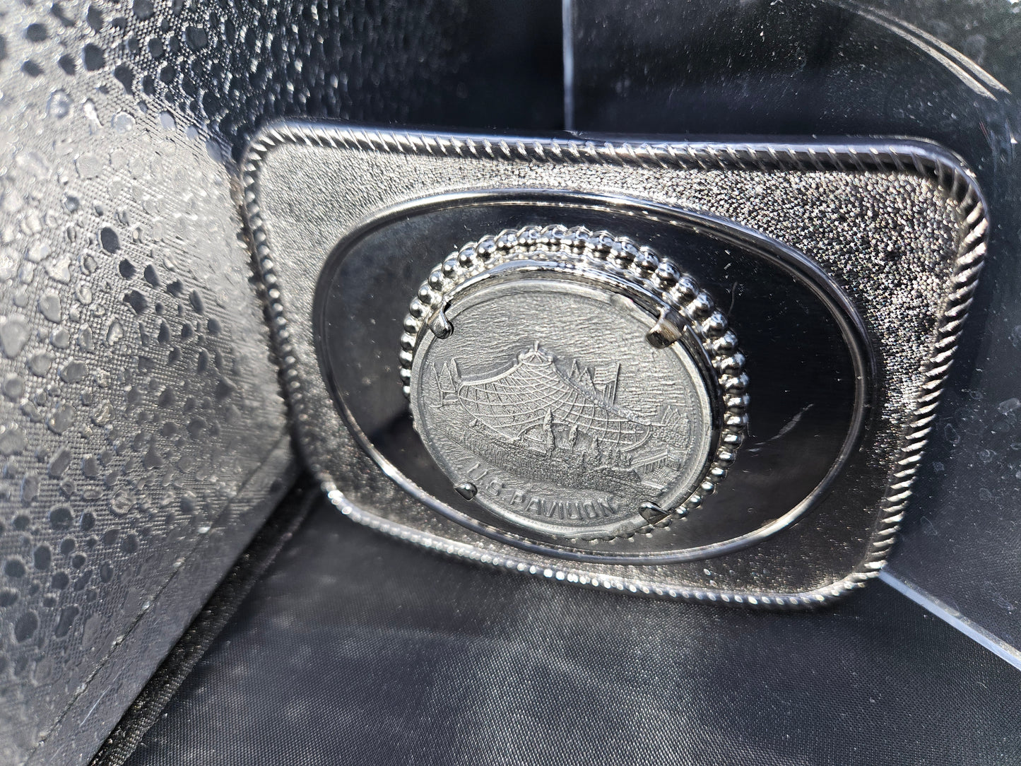 Spokane's EXPO '74 beltbuckle  silver